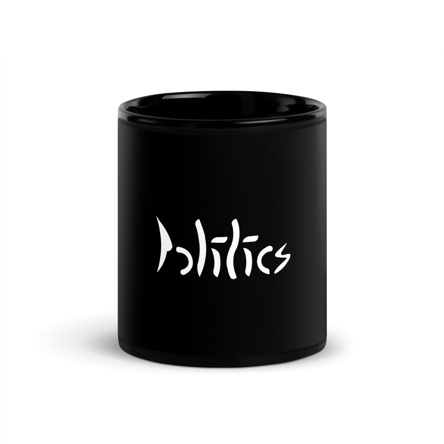 Black Glossy Mug